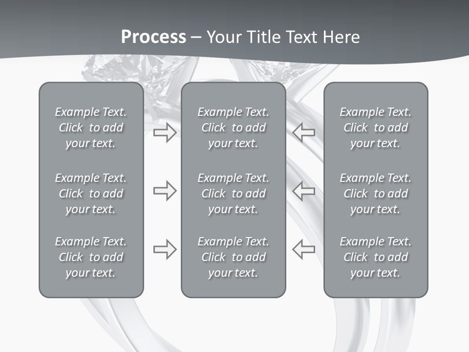 Marriage Render Jewelry PowerPoint Template