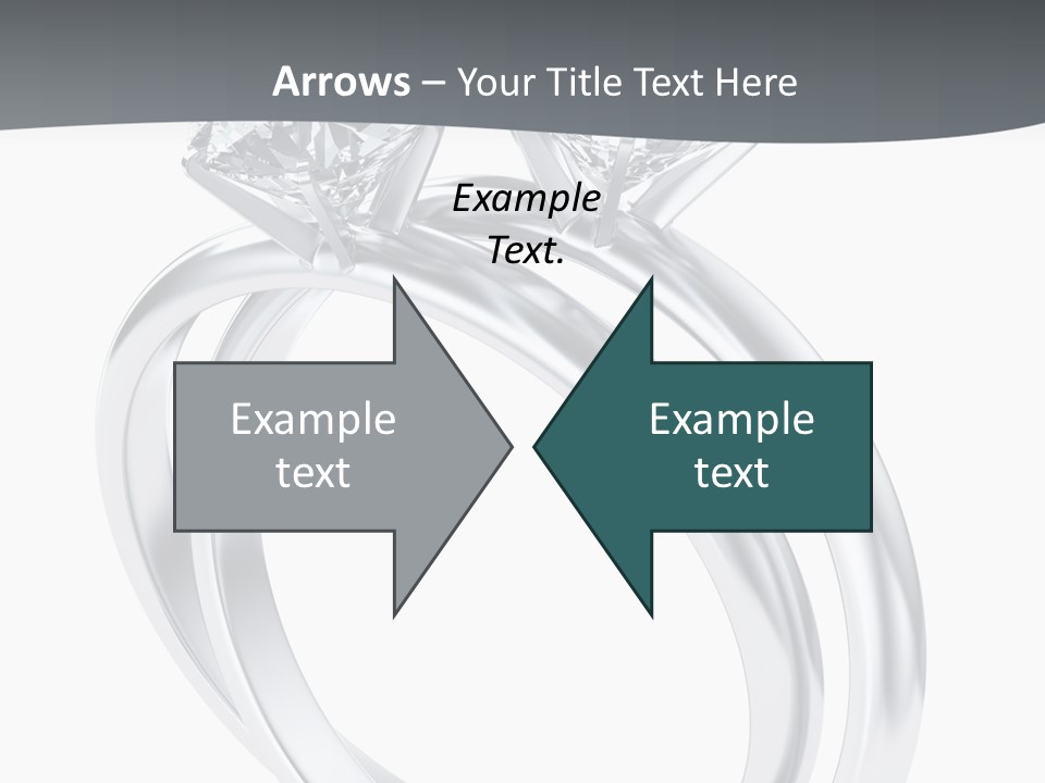 Marriage Render Jewelry PowerPoint Template