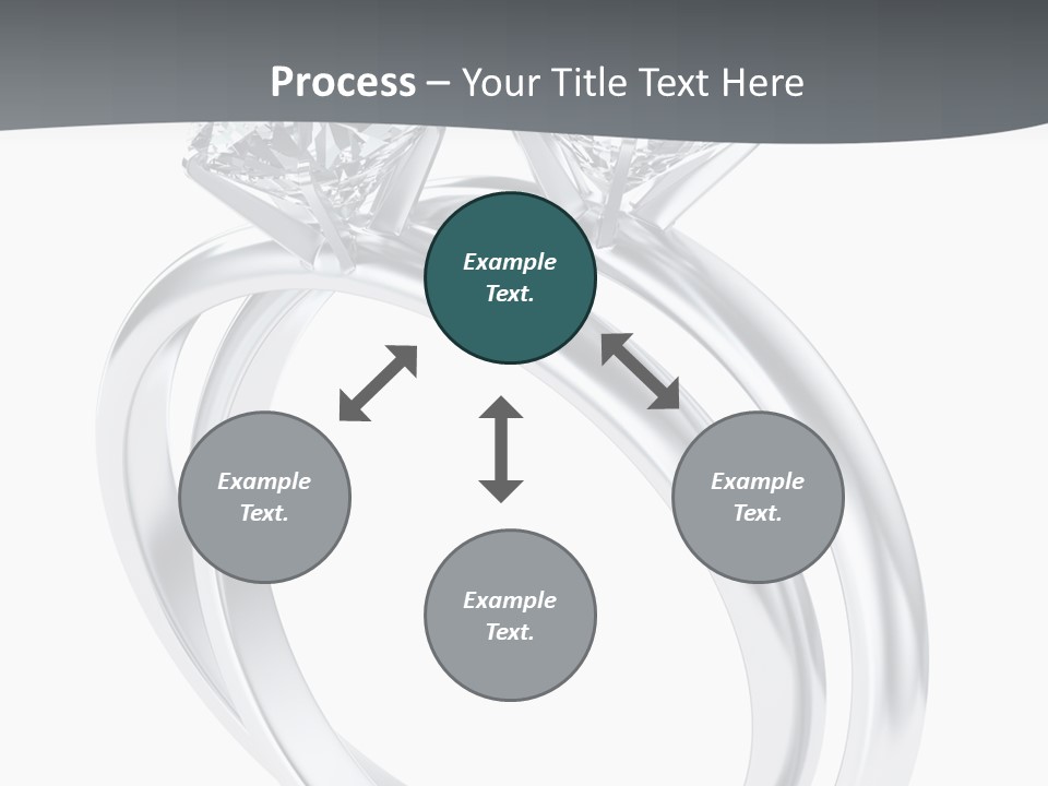 Marriage Render Jewelry PowerPoint Template