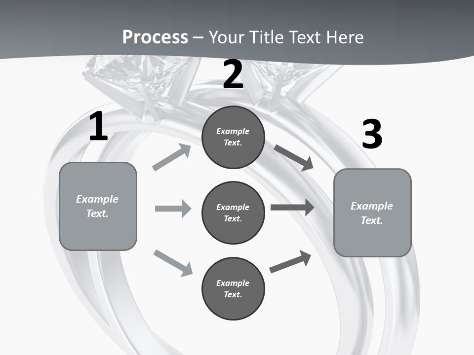 Marriage Render Jewelry PowerPoint Template