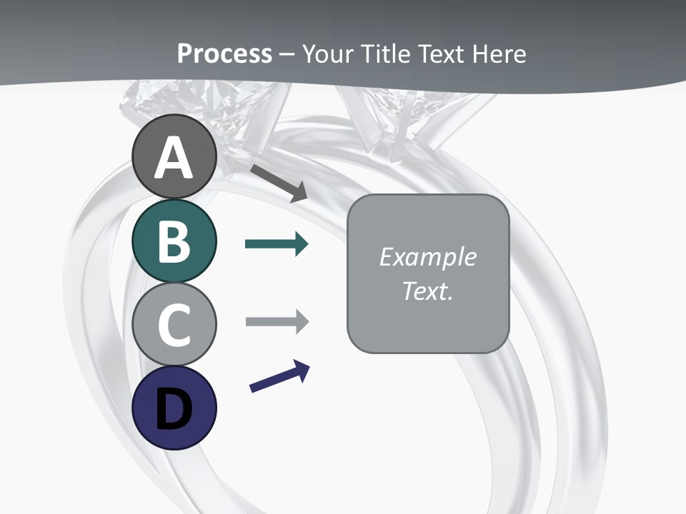 Marriage Render Jewelry PowerPoint Template