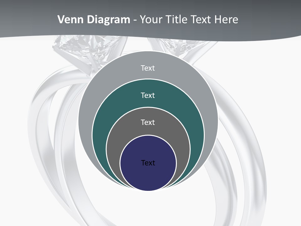 Marriage Render Jewelry PowerPoint Template