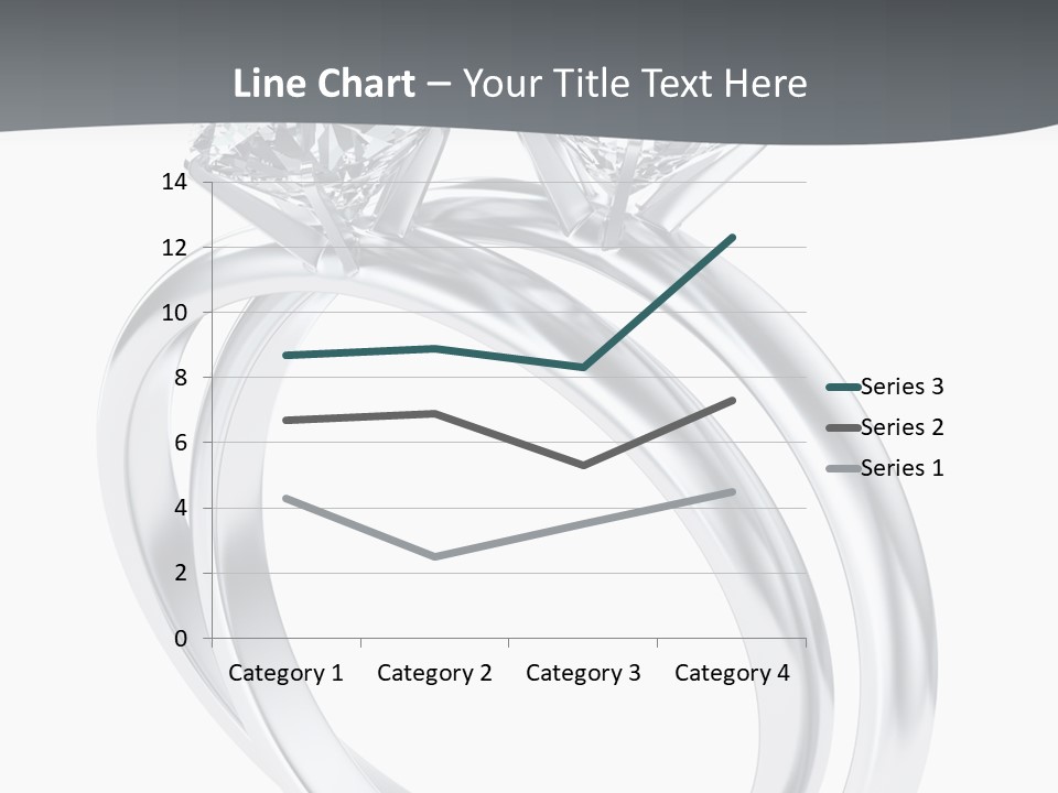 Marriage Render Jewelry PowerPoint Template
