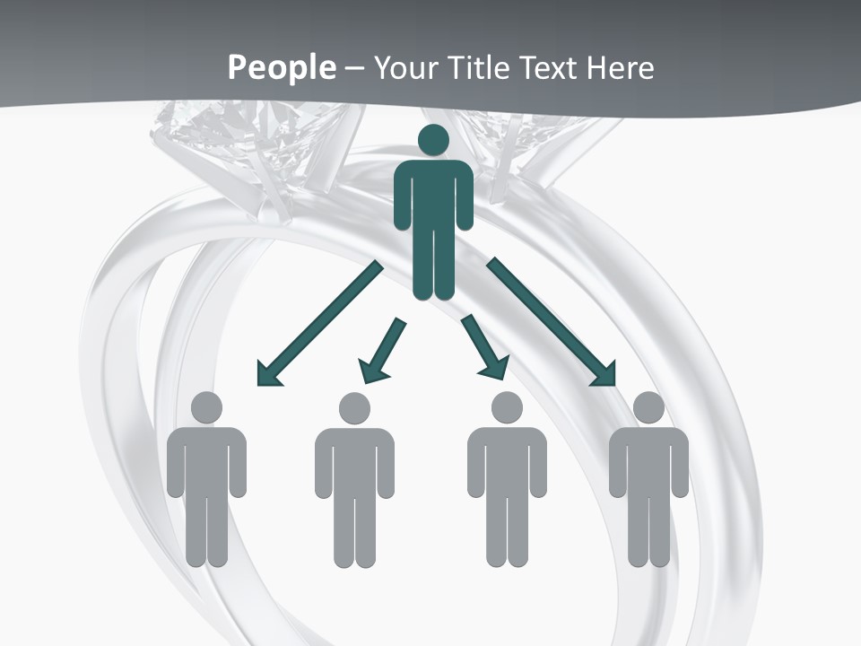 Marriage Render Jewelry PowerPoint Template