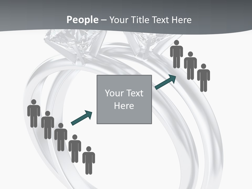 Marriage Render Jewelry PowerPoint Template