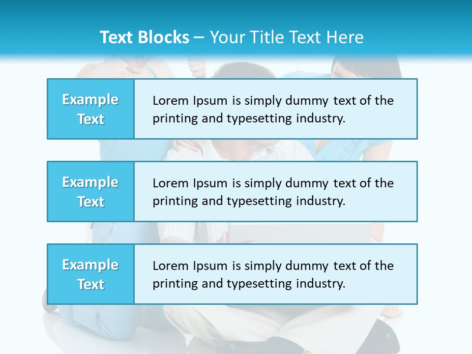 Happy Woman Consulting PowerPoint Template