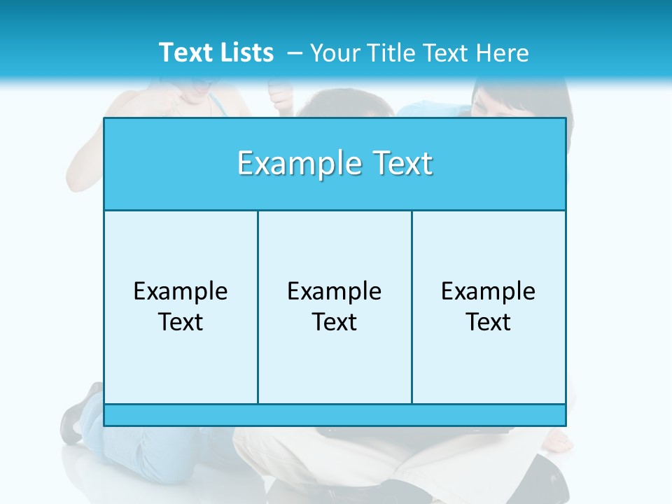 Happy Woman Consulting PowerPoint Template