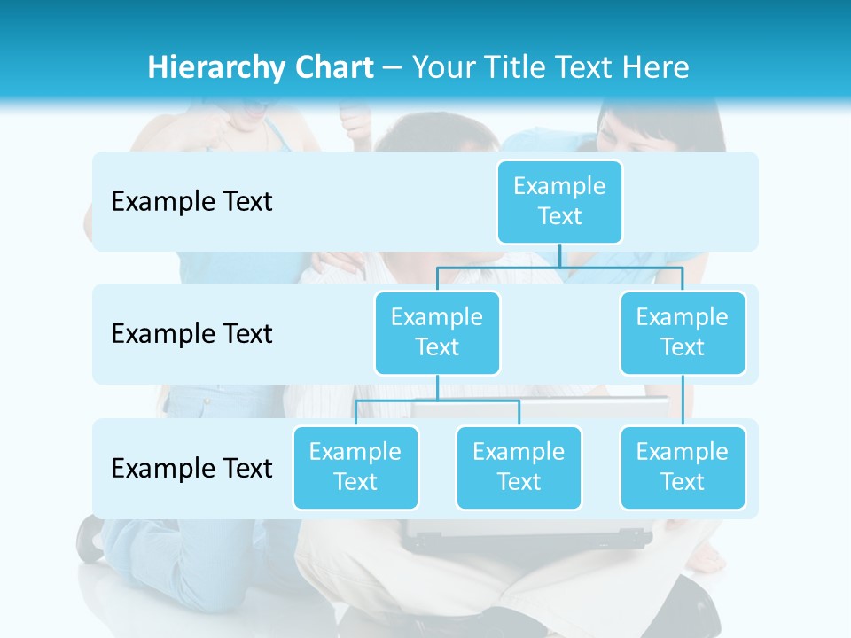 Happy Woman Consulting PowerPoint Template