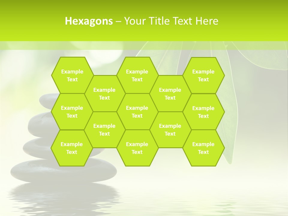 Buddhism Fresh Pure PowerPoint Template