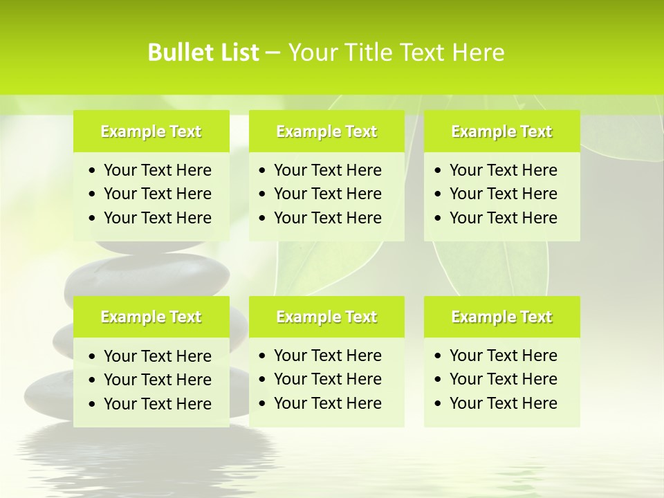 Buddhism Fresh Pure PowerPoint Template