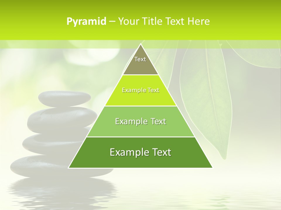 Buddhism Fresh Pure PowerPoint Template