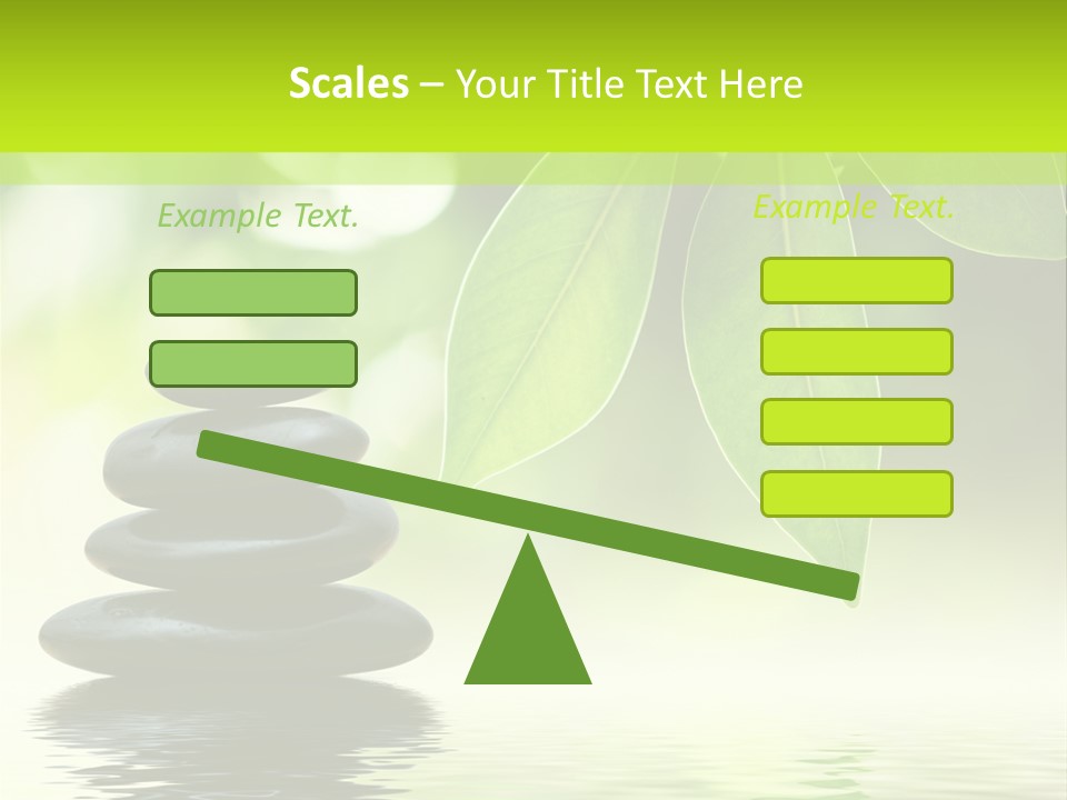 Buddhism Fresh Pure PowerPoint Template