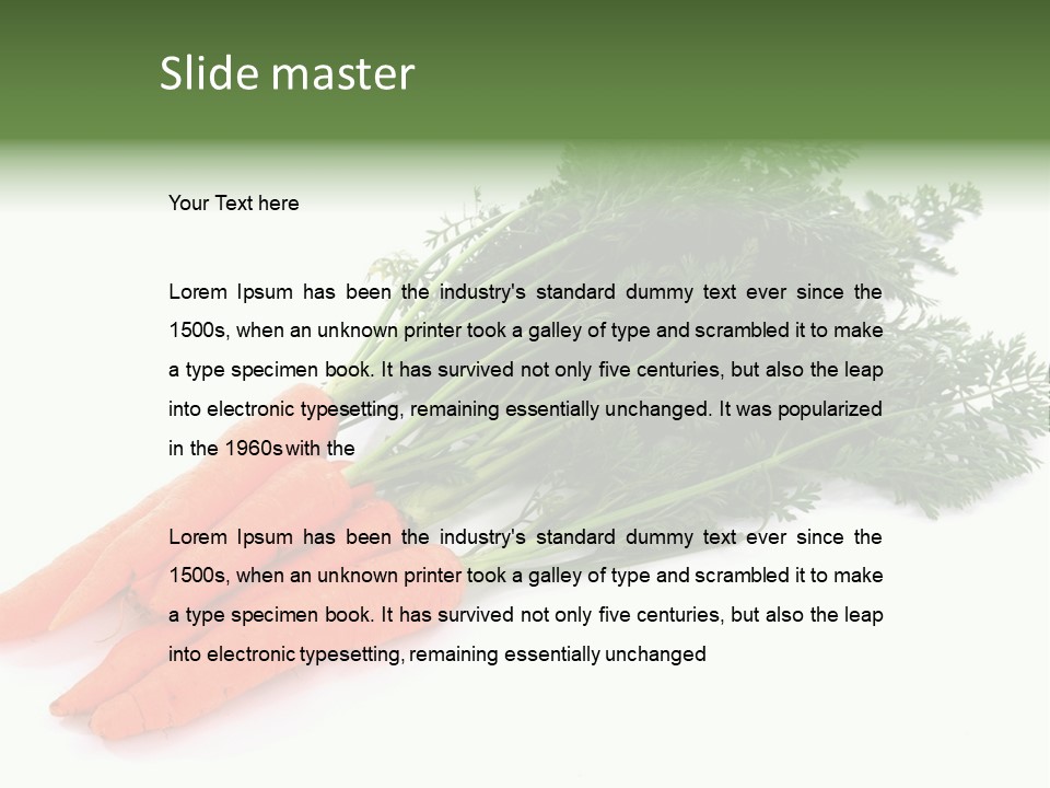 Background Eat Vitamin PowerPoint Template