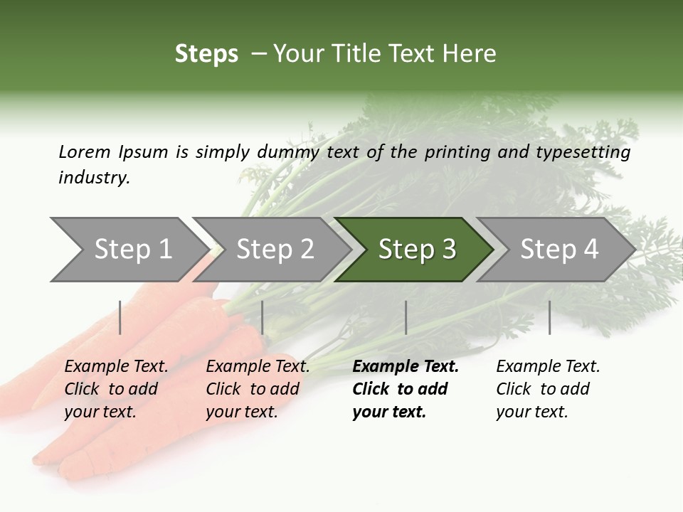 Background Eat Vitamin PowerPoint Template