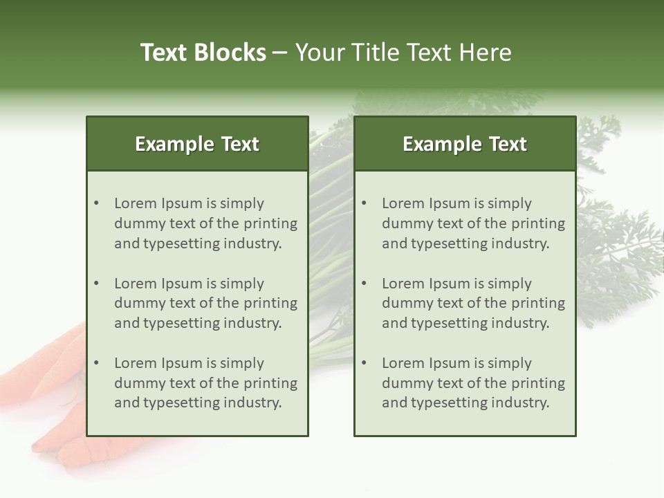 Background Eat Vitamin PowerPoint Template