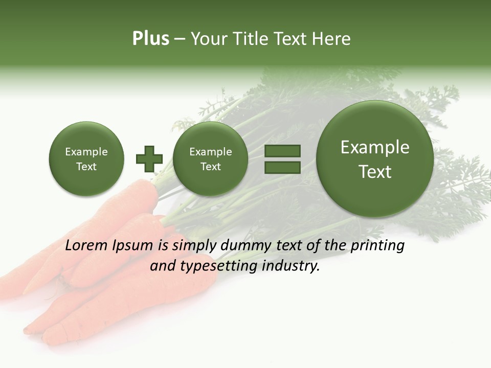 Background Eat Vitamin PowerPoint Template