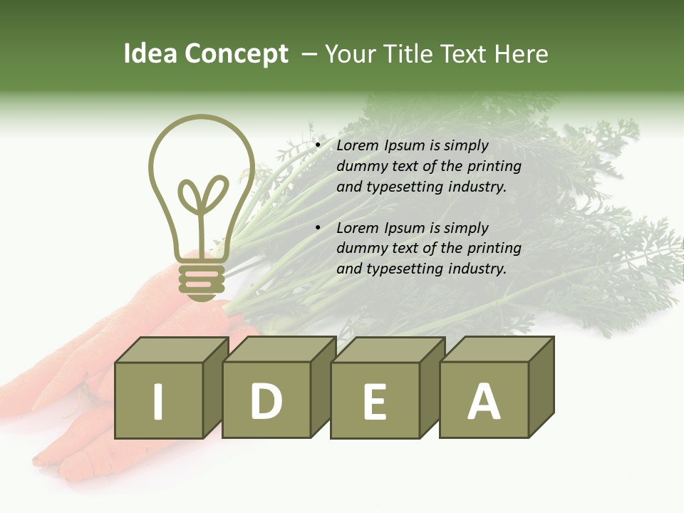 Background Eat Vitamin PowerPoint Template