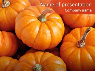 Ornamental October Seasonal PowerPoint Template