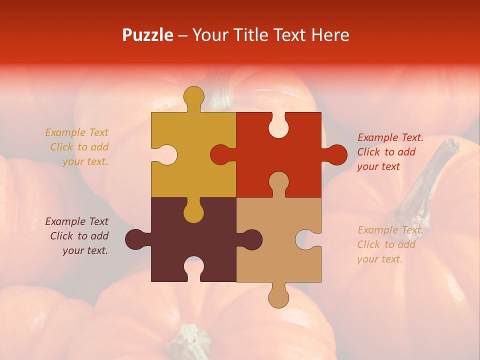 Ornamental October Seasonal PowerPoint Template