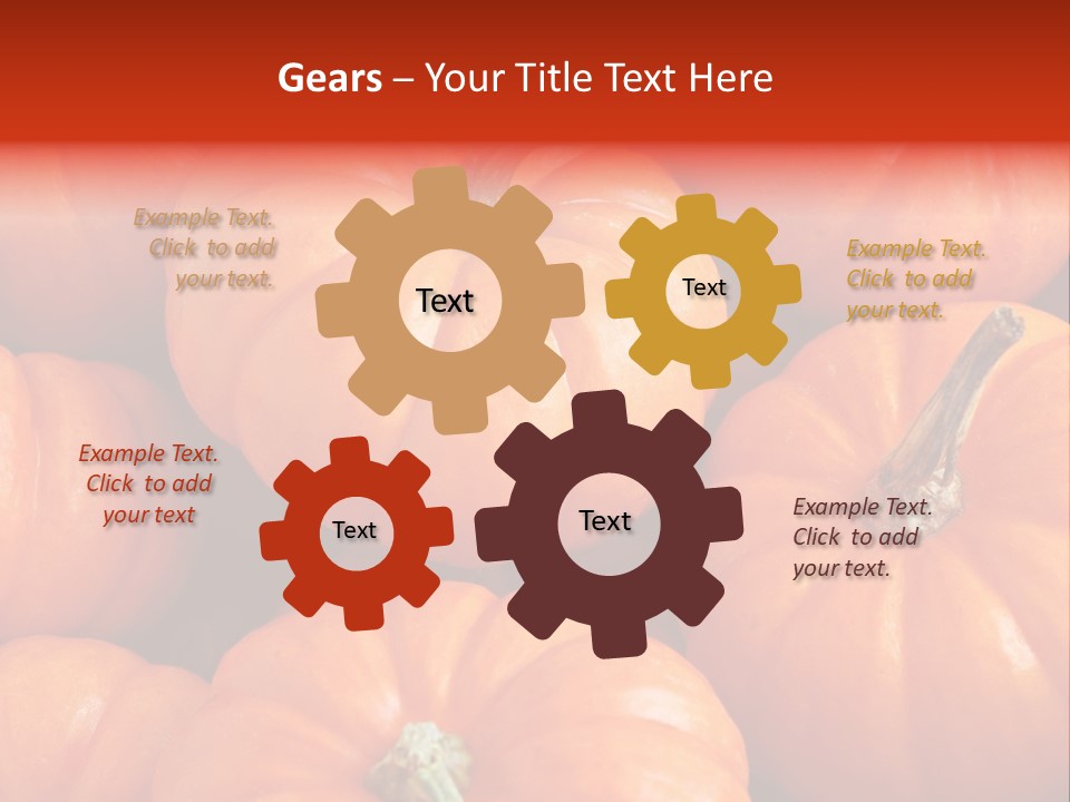Ornamental October Seasonal PowerPoint Template