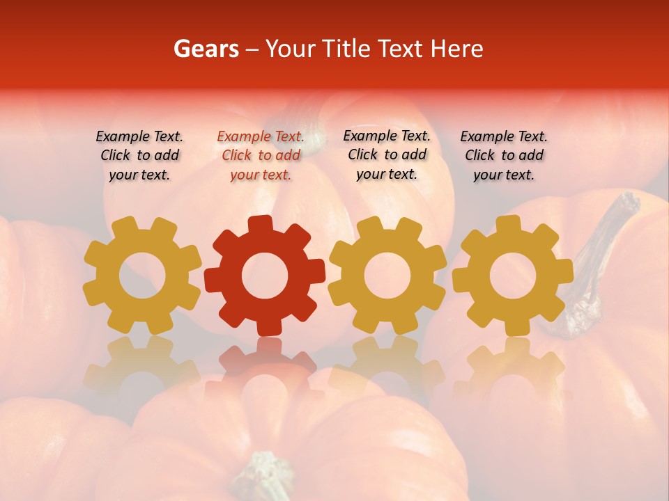 Ornamental October Seasonal PowerPoint Template