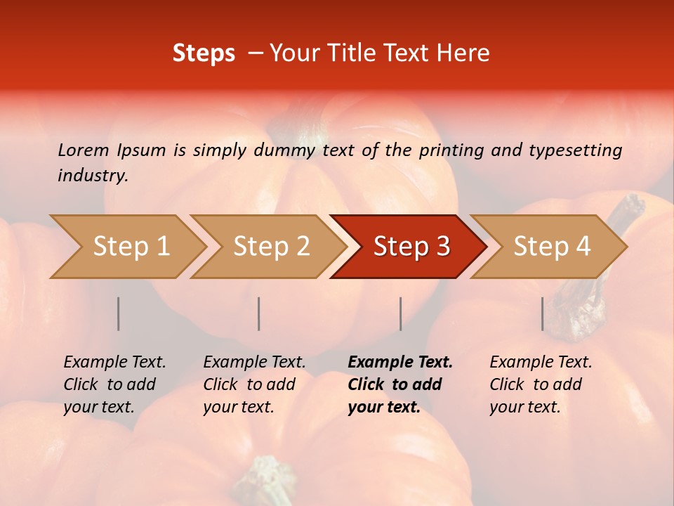Ornamental October Seasonal PowerPoint Template