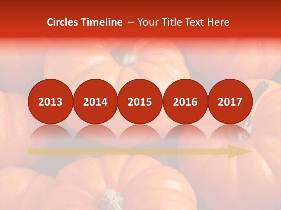 Ornamental October Seasonal PowerPoint Template