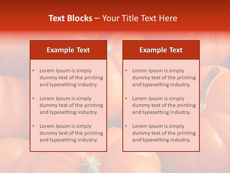 Ornamental October Seasonal PowerPoint Template