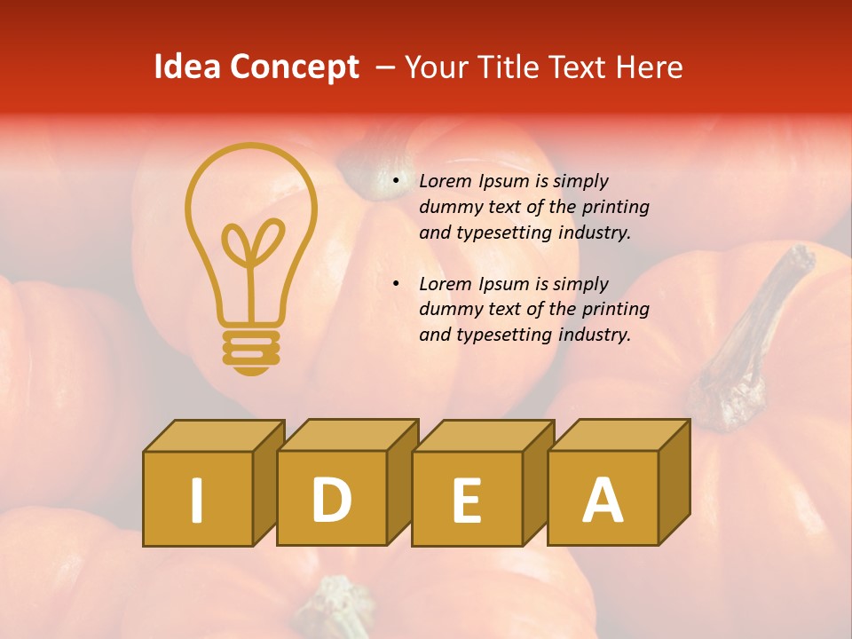 Ornamental October Seasonal PowerPoint Template