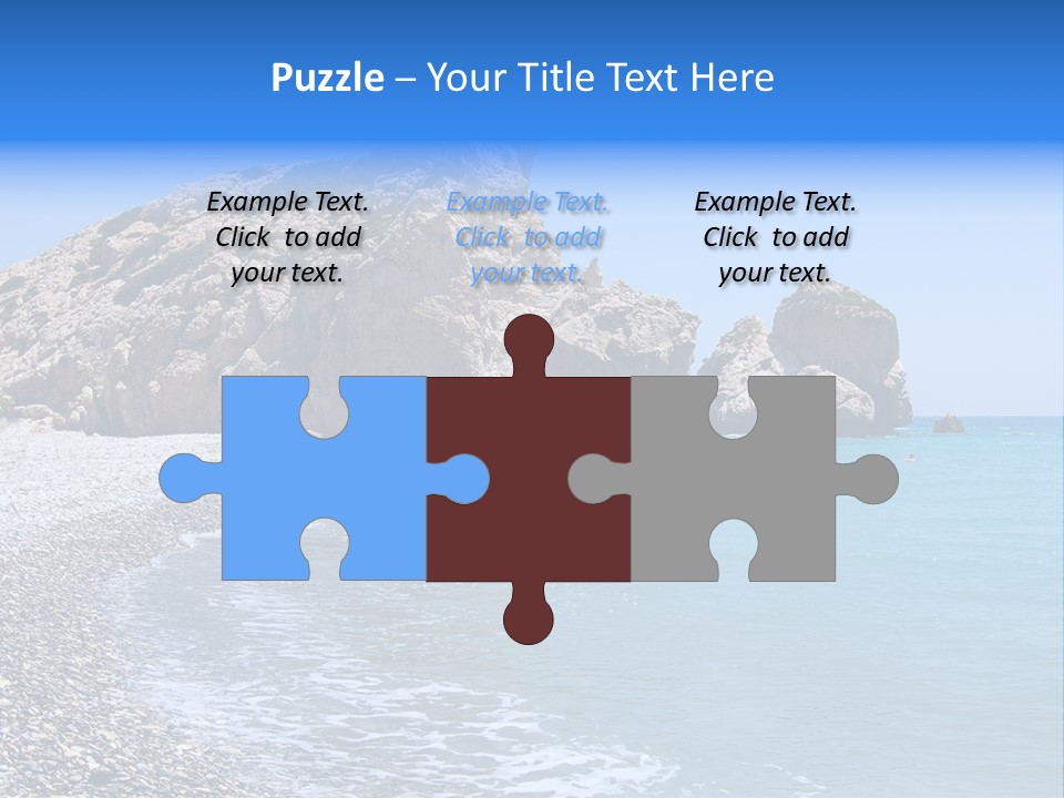 Sand Sandstone History PowerPoint Template