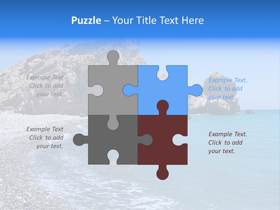 Sand Sandstone History PowerPoint Template