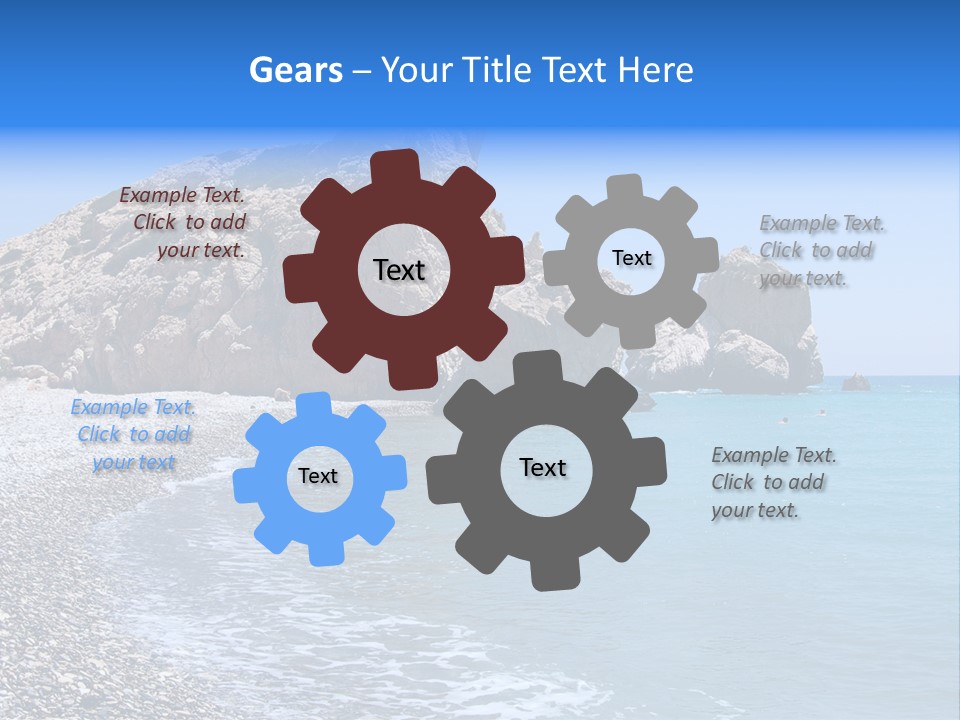 Sand Sandstone History PowerPoint Template
