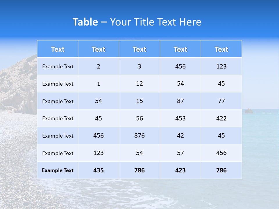 Sand Sandstone History PowerPoint Template