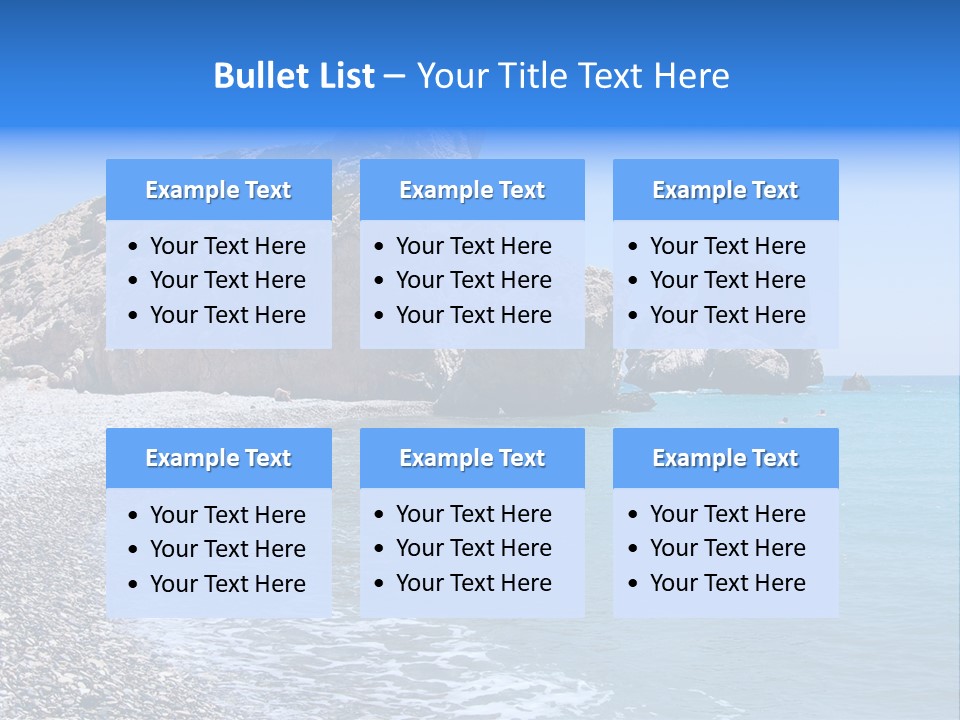 Sand Sandstone History PowerPoint Template