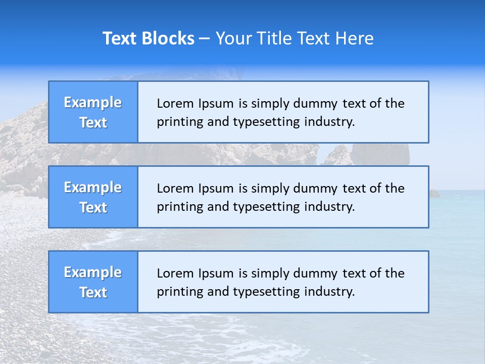 Sand Sandstone History PowerPoint Template