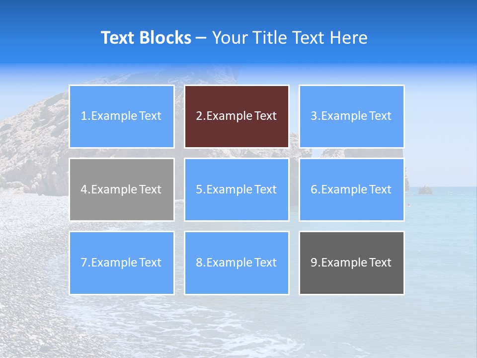 Sand Sandstone History PowerPoint Template