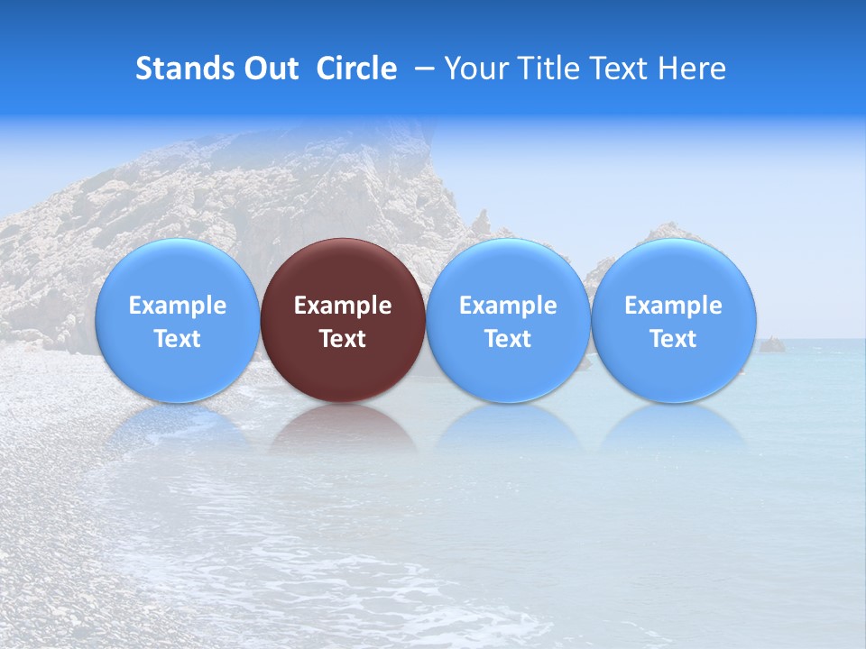 Sand Sandstone History PowerPoint Template