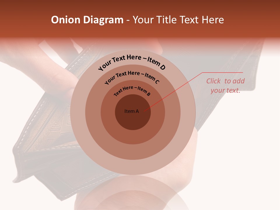 Horizontal Hand Open PowerPoint Template