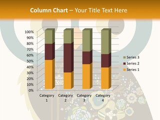 Leaf Garden Wallpaper PowerPoint Template