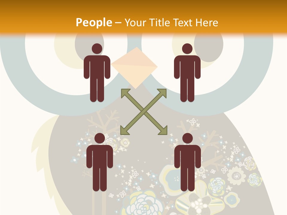 Leaf Garden Wallpaper PowerPoint Template