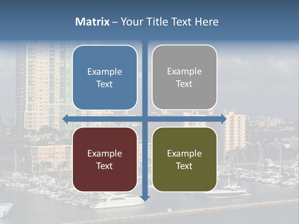 Sky Water Tenement PowerPoint Template