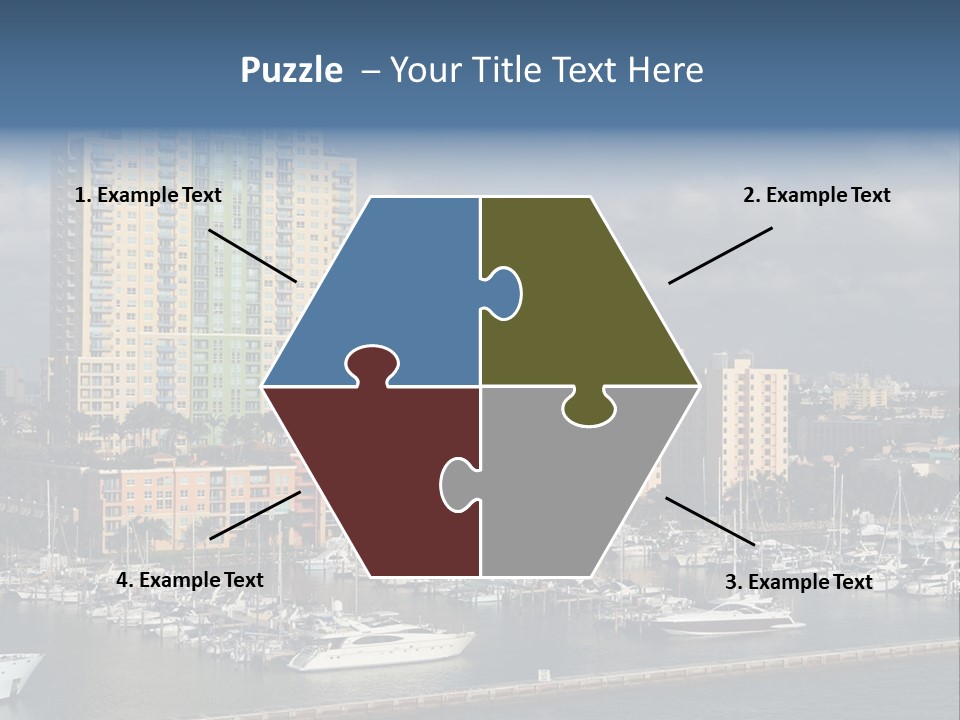 Sky Water Tenement PowerPoint Template