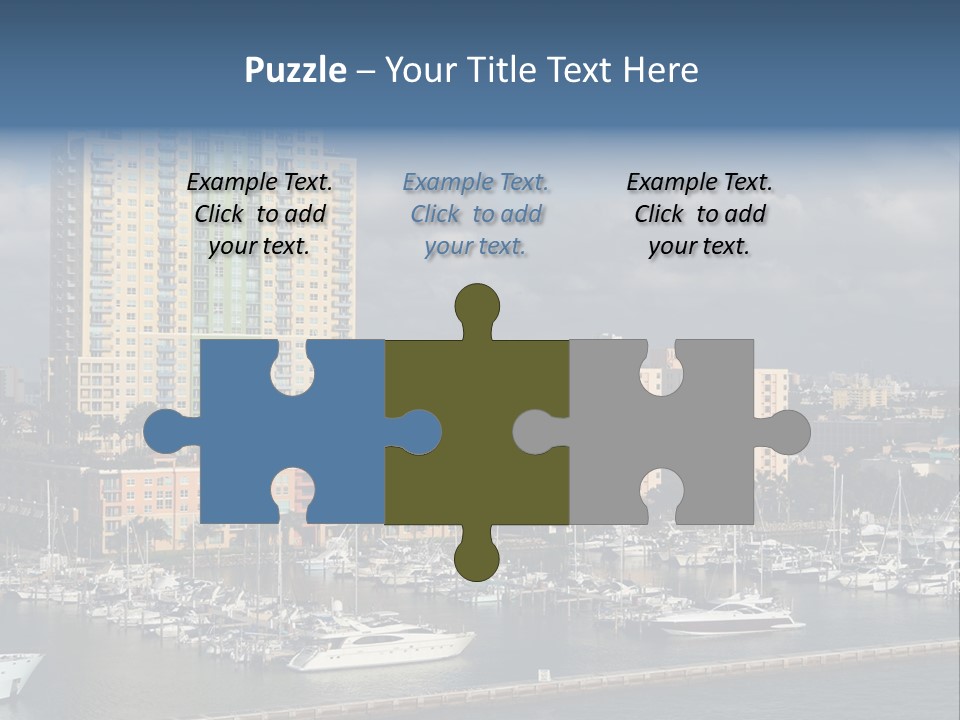 Sky Water Tenement PowerPoint Template