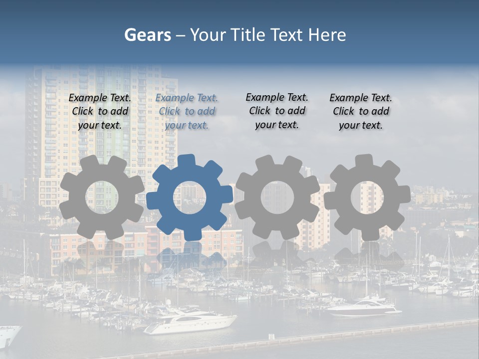 Sky Water Tenement PowerPoint Template