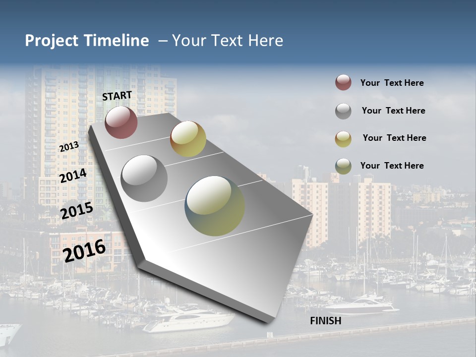 Sky Water Tenement PowerPoint Template