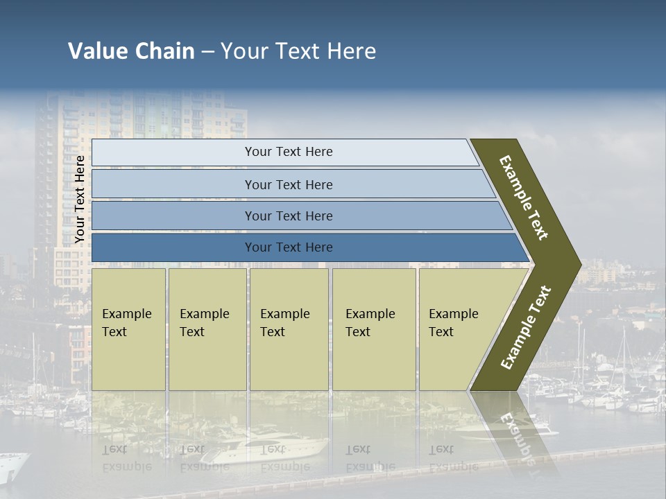 Sky Water Tenement PowerPoint Template