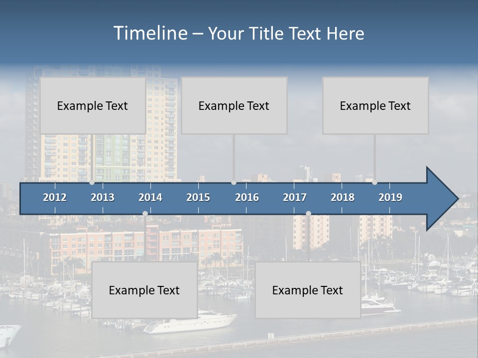Sky Water Tenement PowerPoint Template