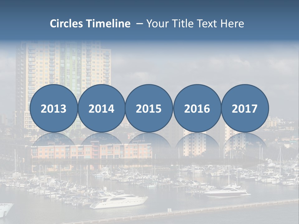 Sky Water Tenement PowerPoint Template