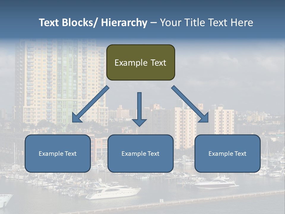 Sky Water Tenement PowerPoint Template