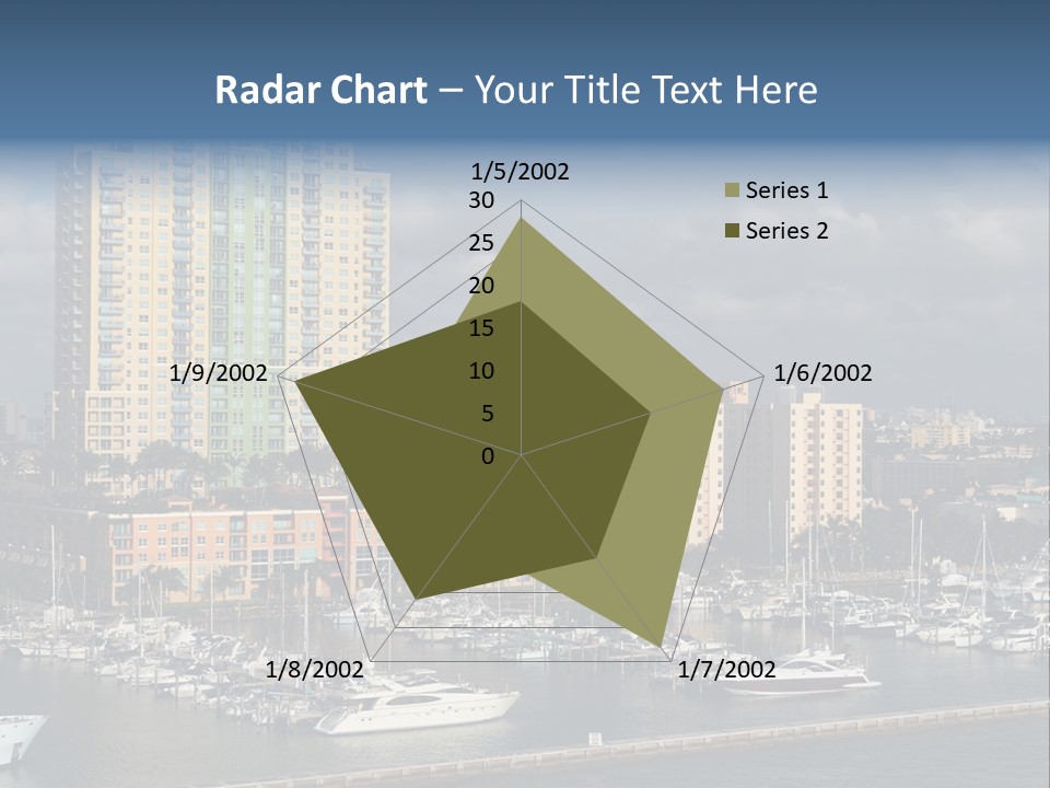 Sky Water Tenement PowerPoint Template